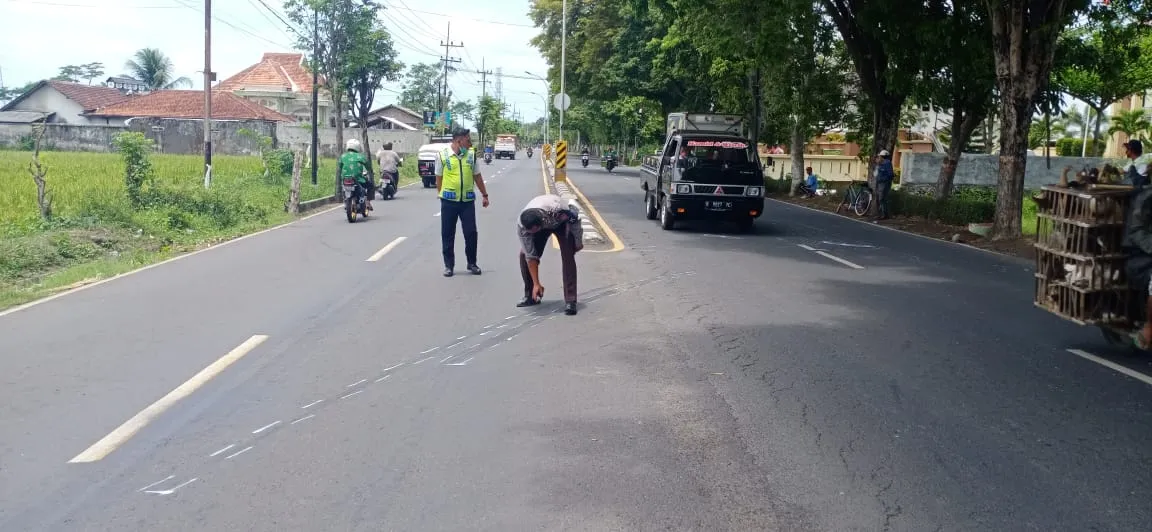 Drum Truk Keluar Jalur di Lumajang Seruduk 6 Pengendara Motor
