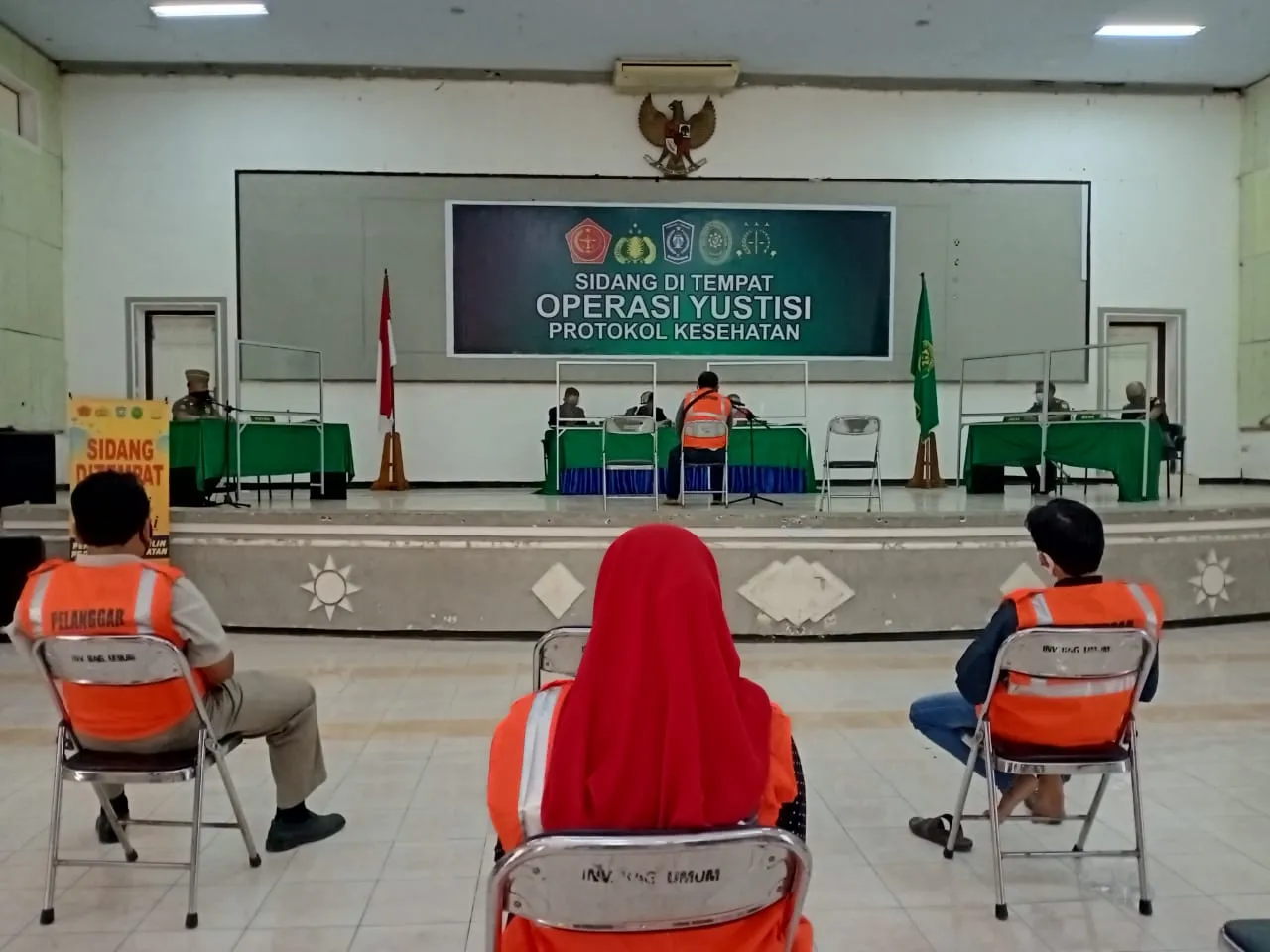 10 Pelanggar Tak Bermasker Lumajang Jalani Sidang Yustisi