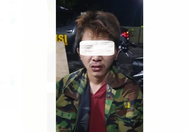Asep Mlawang Klakah Gagal Curi Motor Dihajar Massa