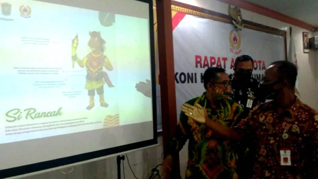 Dispora dan Koni Lumajang Kenalkan Si Rancak Maskot PORPROV 2022