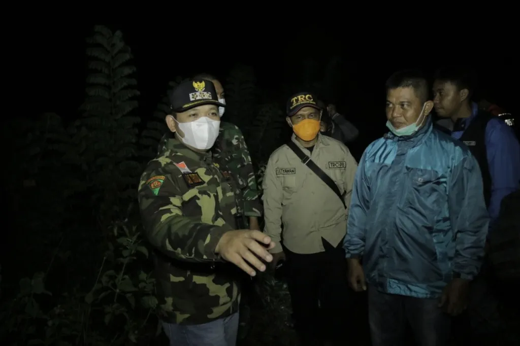 Cak Thoriq Cek Dampak Lahar Dingin Semeru di Desa Sumbewuluh Lumajang