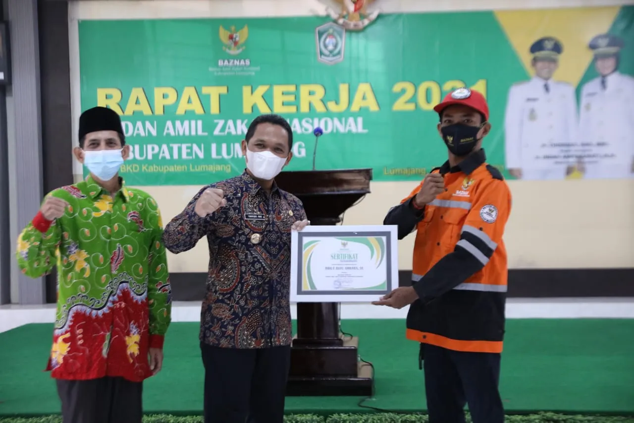 Bupati Lumajang Harap Baznas Mampu Menjangkau Permasalahan Masyarakat