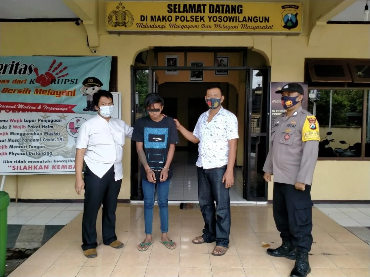 Amir Pensiun Jambret Malah Nekat Curi Motor di Sawah Lumajang