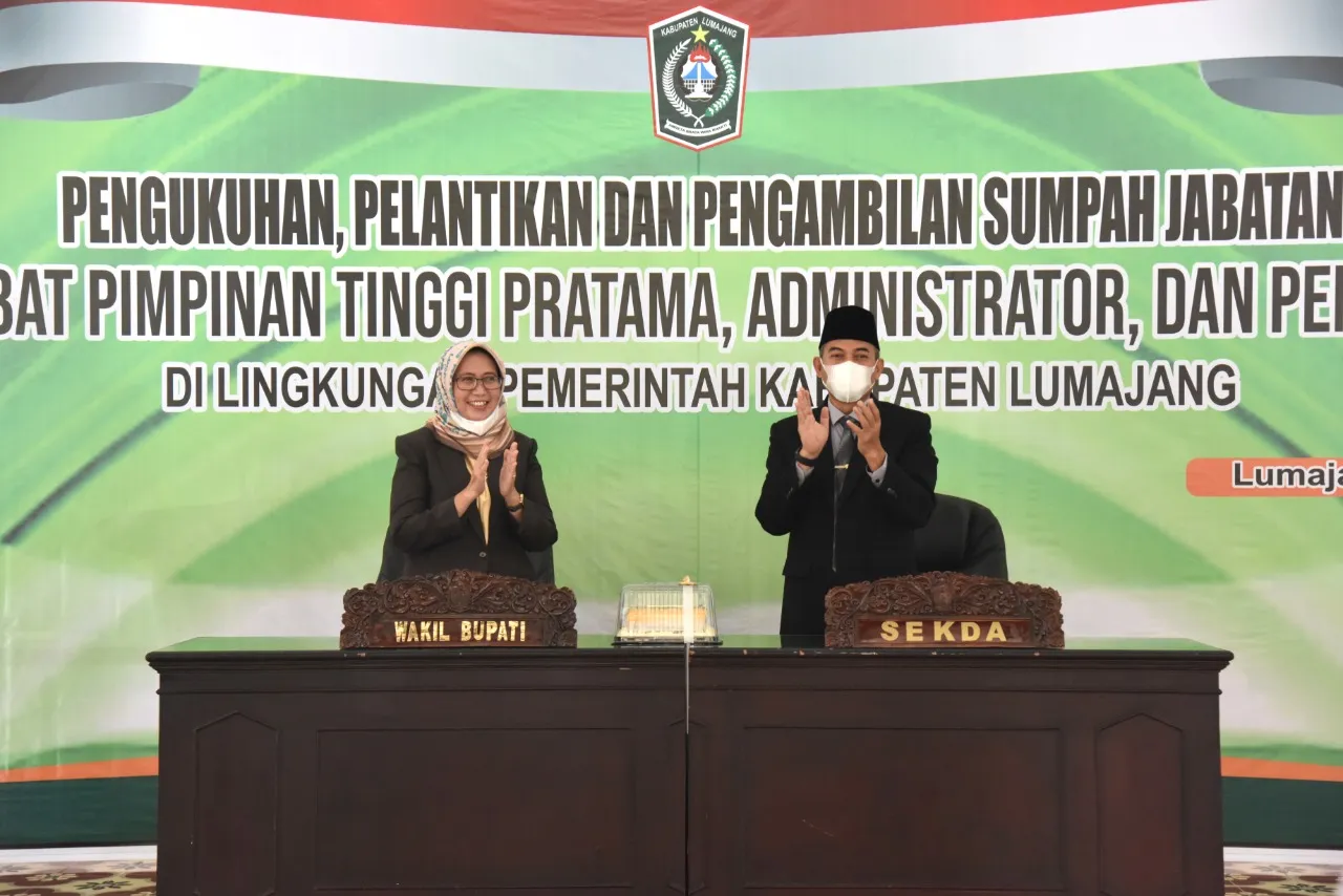 Kadispora dan Kadisparbud Lumajang Dimutasi