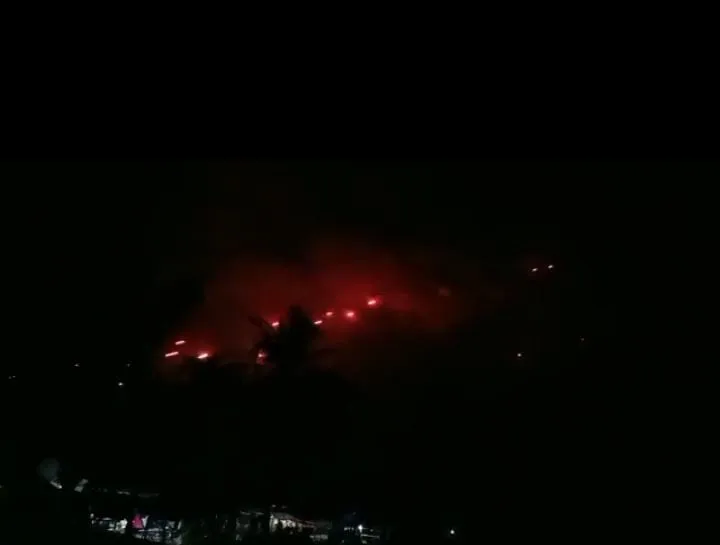 Pesisir Pantai Lumajang Laksana Medan Perang saat Latbakjatrat TNI