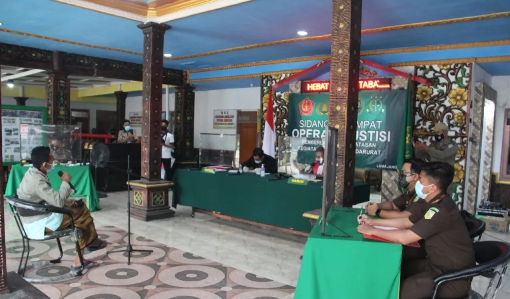 Waduh.! 50 Warga Lumajang Terjaring Razia Yustisi Langgar Prokes Covid
