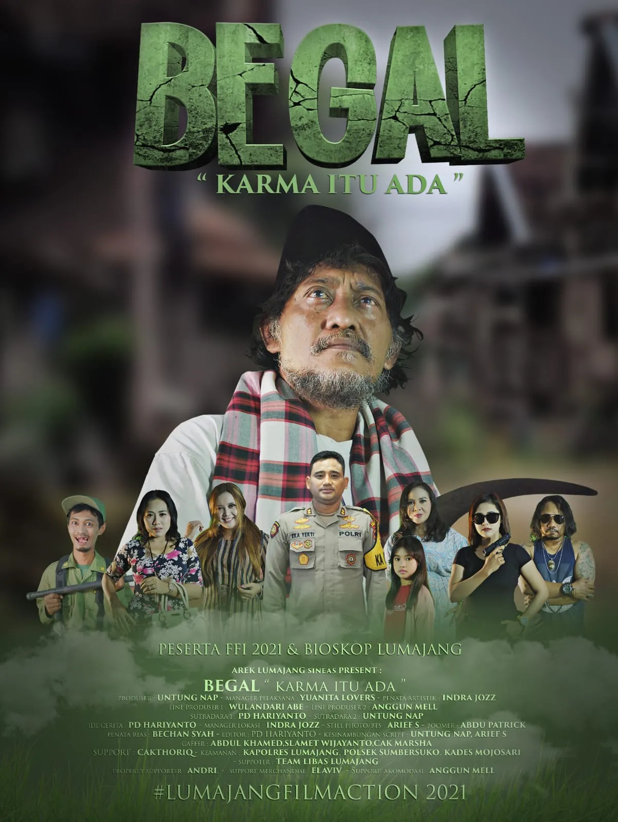 Film Berkisah Begal Karya Sineas Lumajang ikuti FFI 2021
