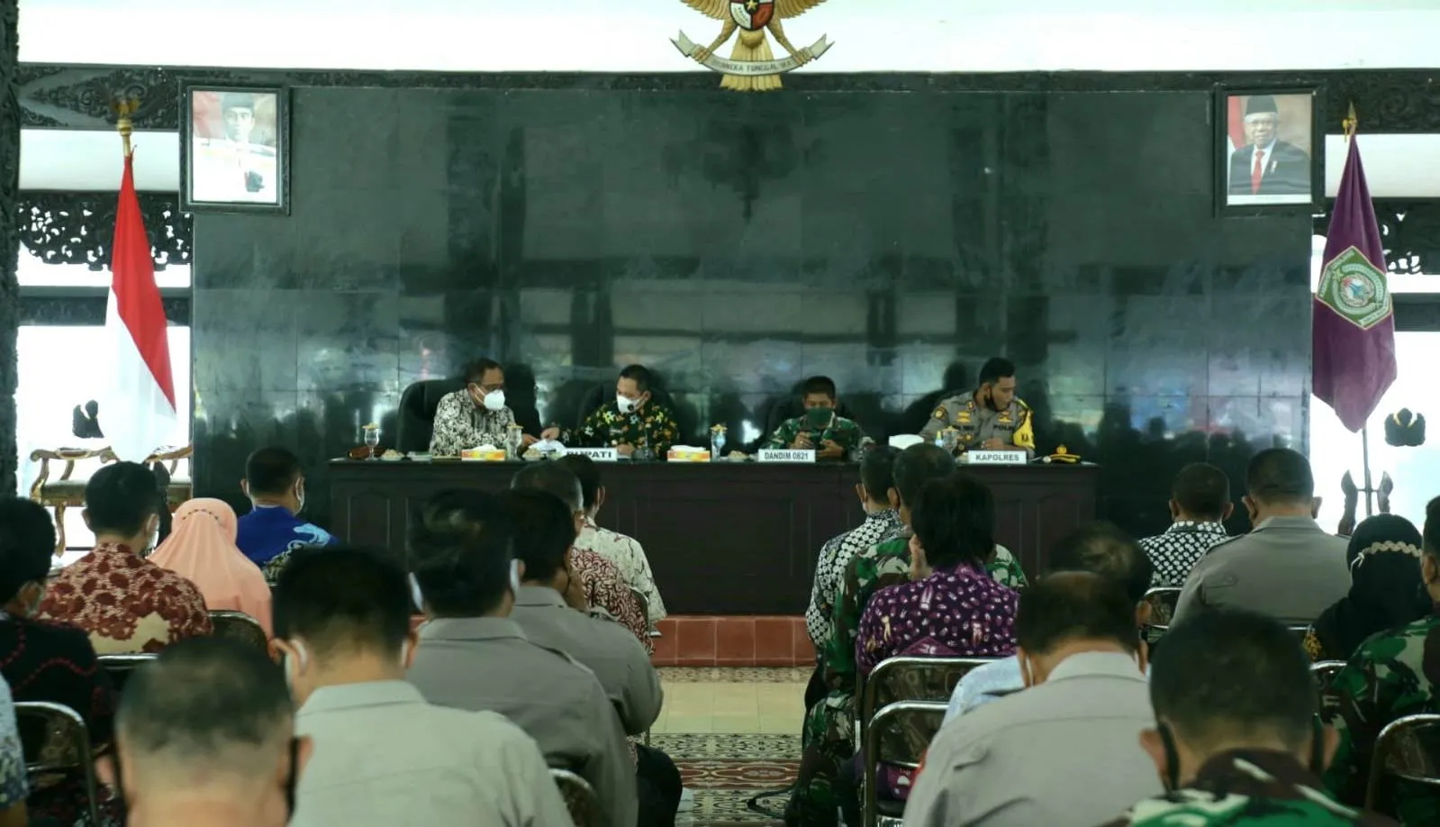 Target Level I PPKM, Forkopimda Lumajang Bentuk Tim Khusus