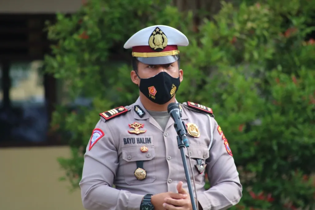 Satlantas Polres Lumajang Jelang Nataru Gelar Operasi Lilin 2021