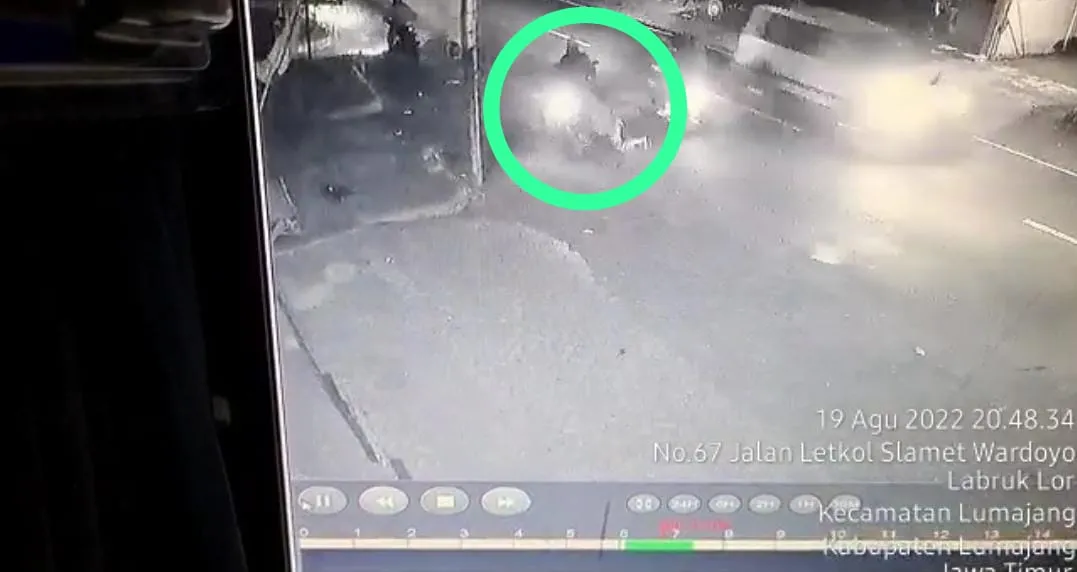 Pertahankan Sepeda Motor Saat Dicuri Maling di Desa Labruk Lor Lumajang, Korban Terseret