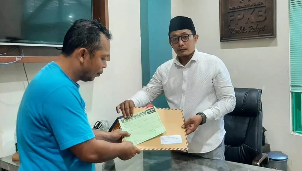 Anang Antar Sendiri Surat Mudur dari Ketua DPRD Lumajang Ke PKB Jatim