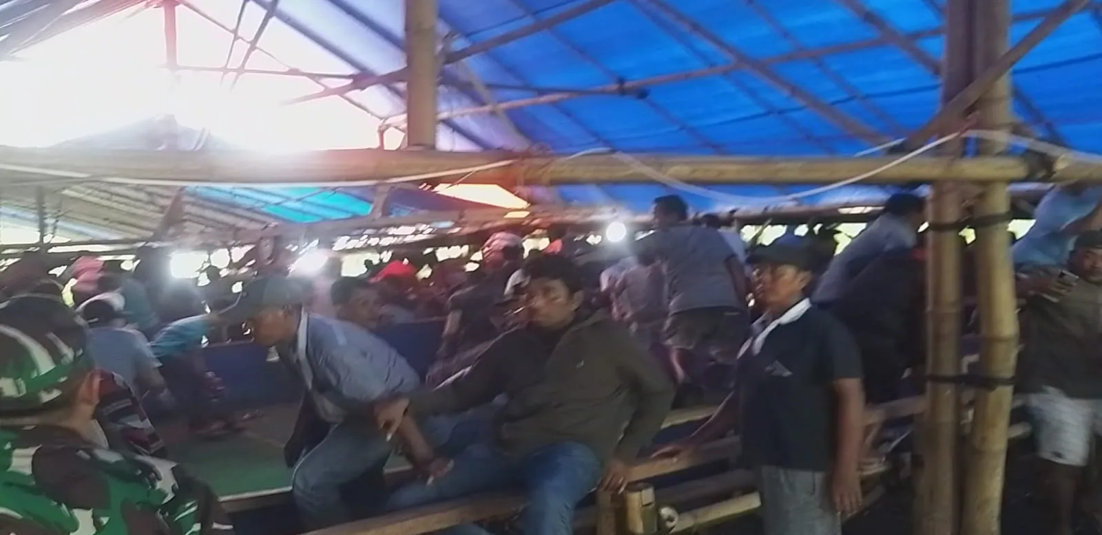 Polres Lumajang Grebeg Sabung Ayam di Desa Kebonagung, Pelaku Kabur