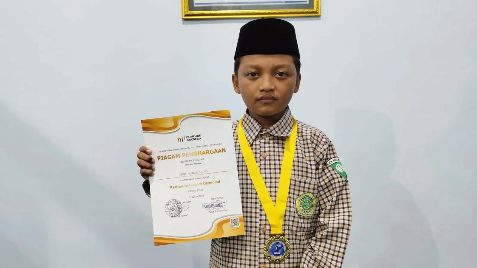 Siswa MTs Miful Bakid 2 Lumajang Juara Umum Olimpiade Nasional 2023