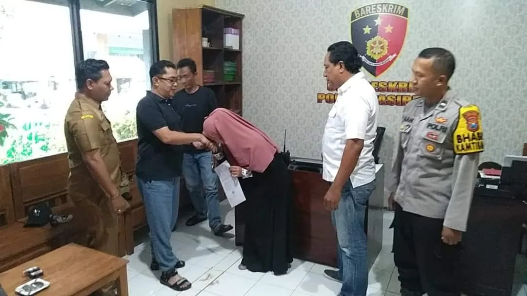 Pencuri Emas di Toko Pasirian Lumajang, Berakhir Damai