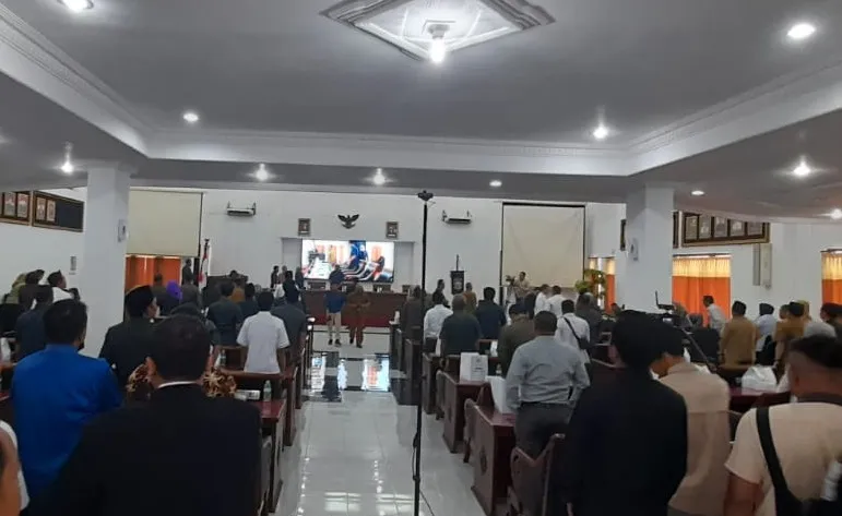 DPRD Gelar Paripurna Usulan Pemberhentian Bupati dan Wabup Lumajang