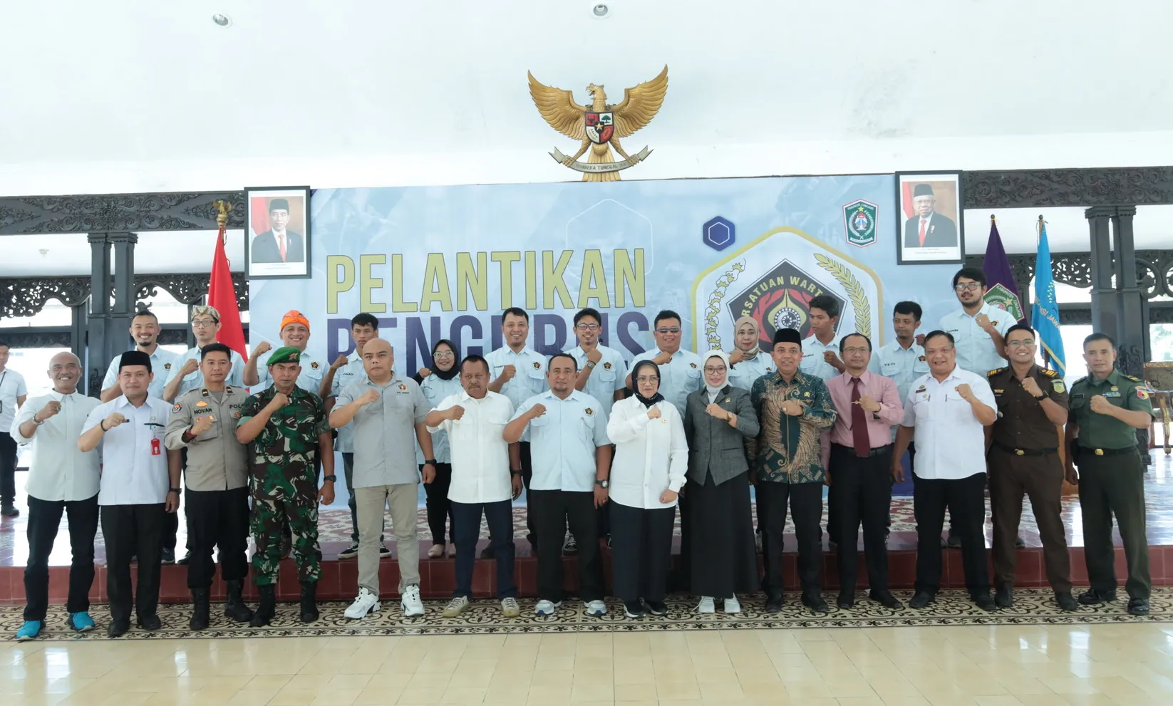 DPRD Lumajang Ajak PWI Ikut Perangi Hoax Jelang Pemilu 2024