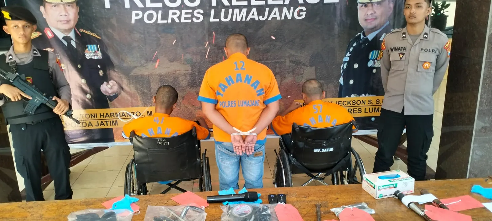 PMII Apresiasi Polres Lumajang Ungkap Perampokan di Bedayu Senduro
