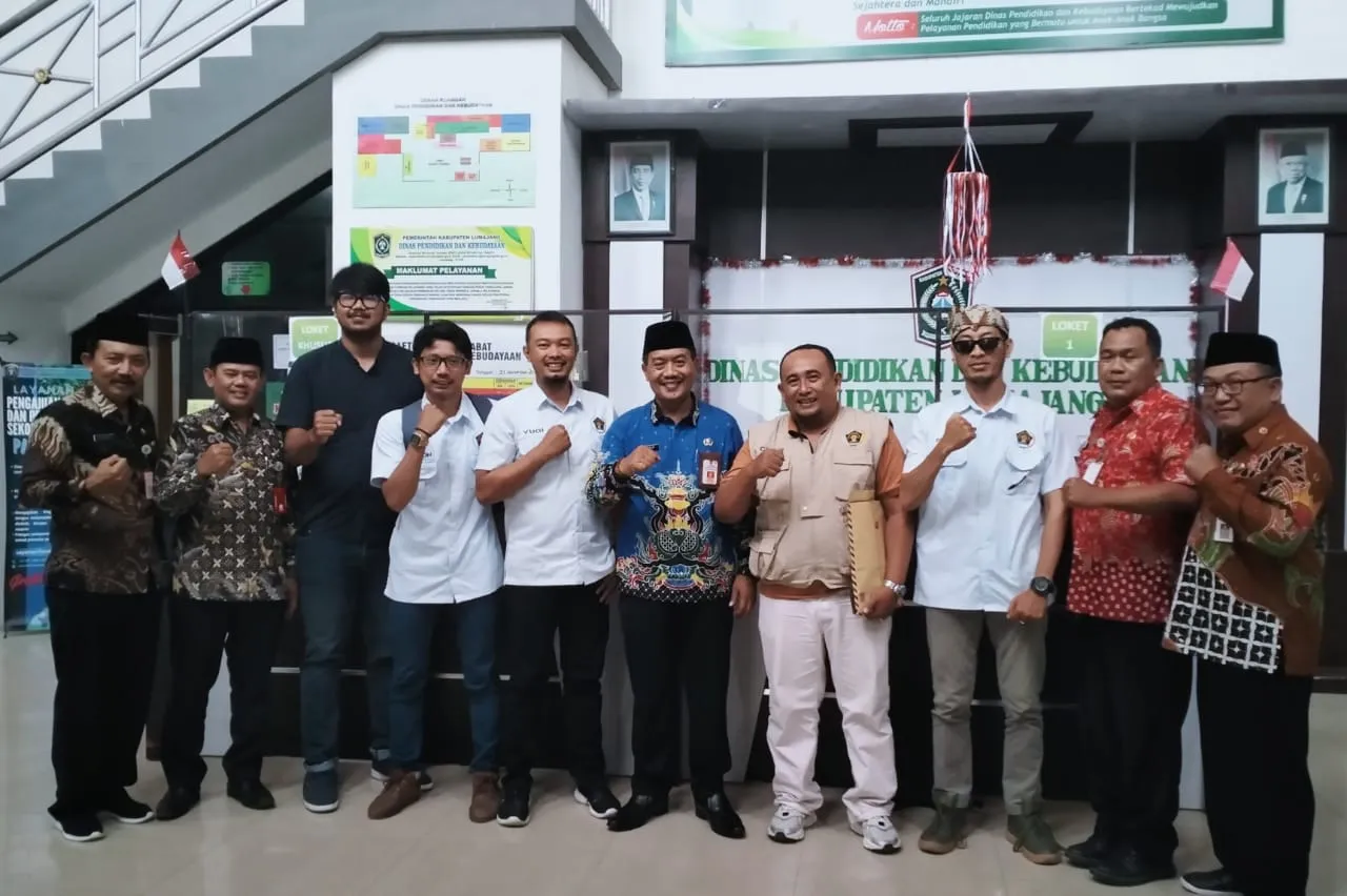 Dindikbud Ajak PWI Lumajang Gelar Literasi Media Bagi Kepala Sekolah
