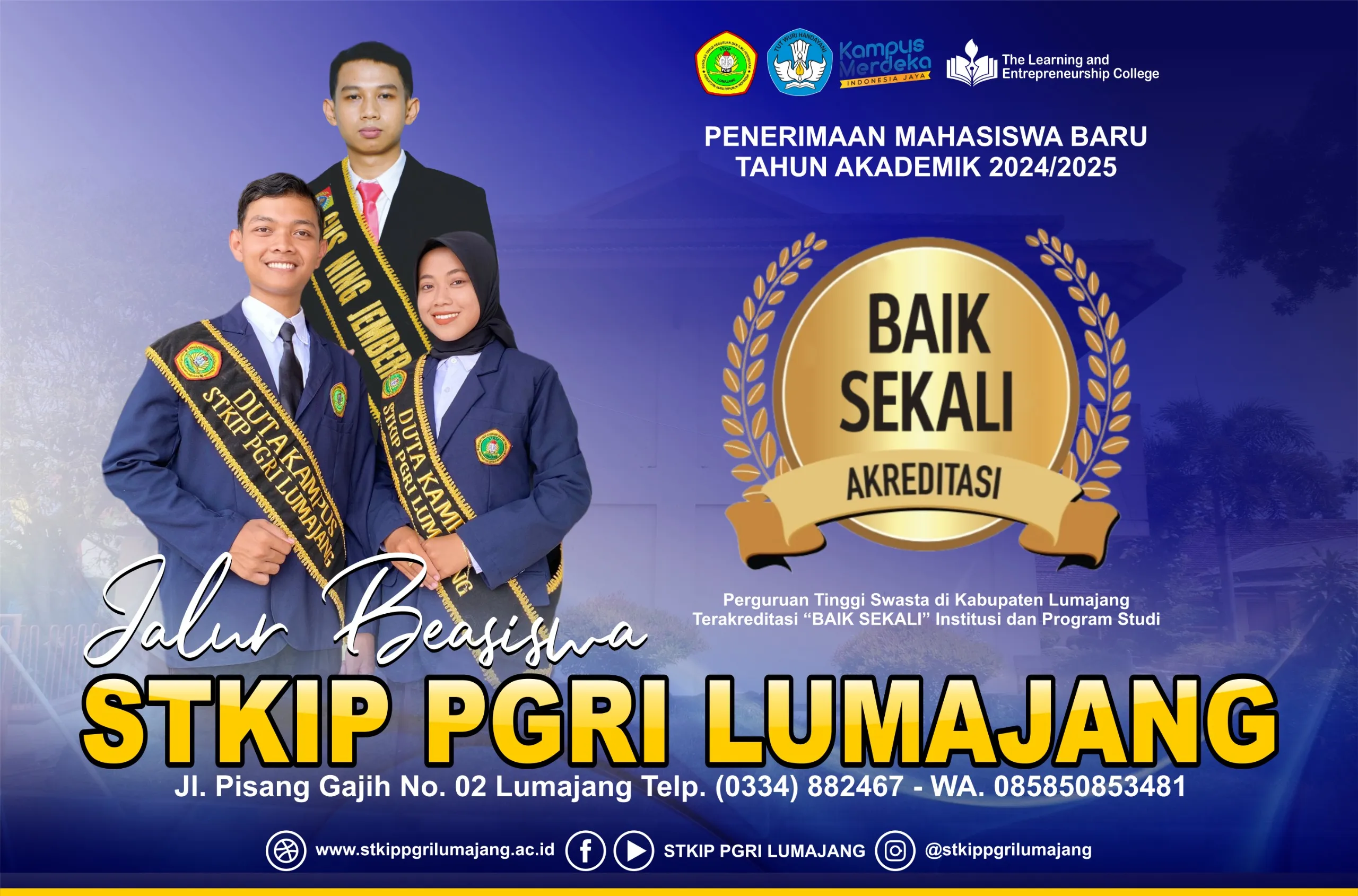 MAU KULIAH JALUR BEASISWA? STKIP PGRI LUMAJANG SOLUSINYA!