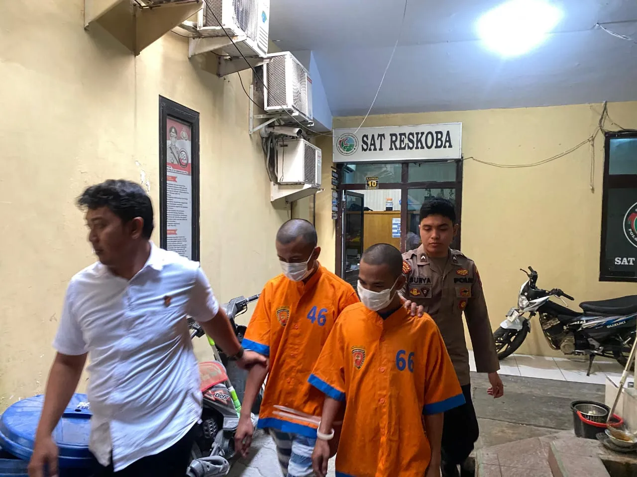Edarkan Sabu di Pinggir Jalan Kabuaran 2 Pelaku Dibekuk Polisi