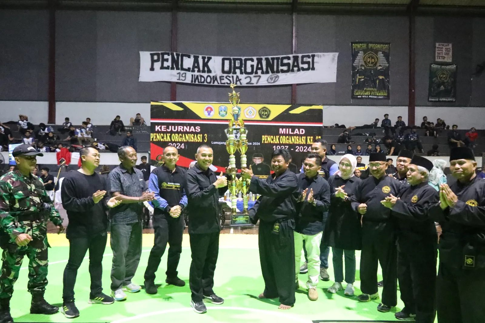 Kejurnas Pencak Organisasi ke-3 di Lumajang Resmi Ditutup