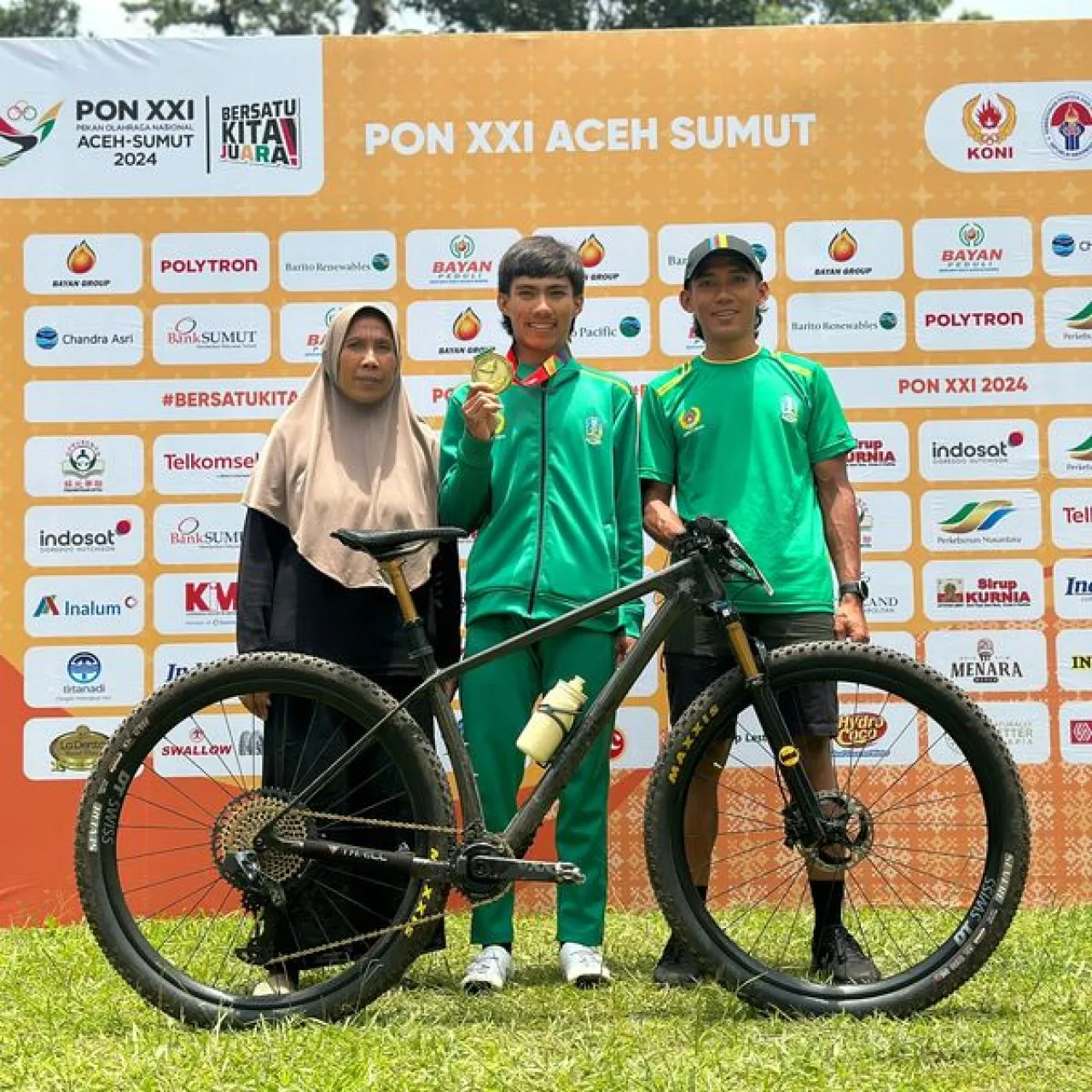 Atlet MTB XCO Lumajang Sumbang Emas Jatim di PON Aceh-Sumut 2024