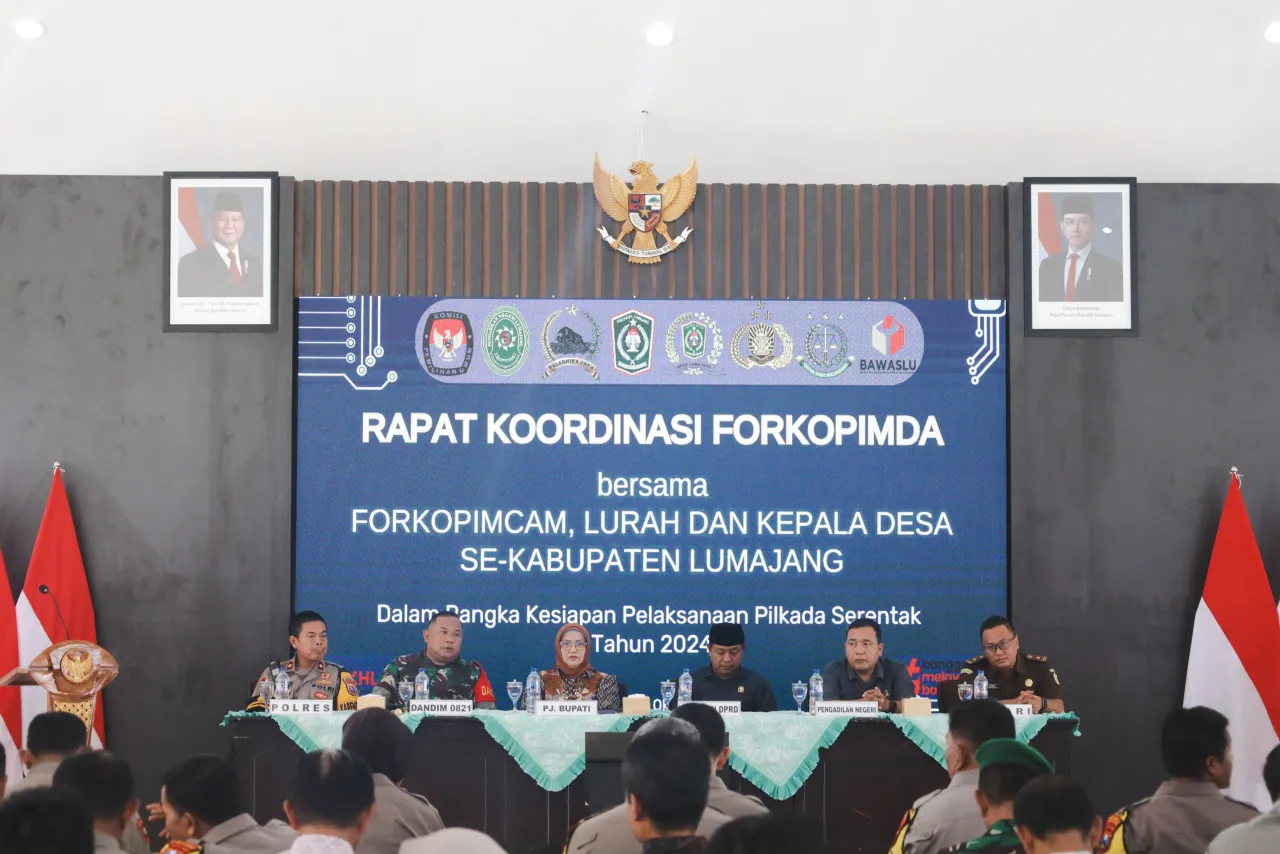 Kepala Desa se-Lumajang Diajak Untuk Ikut Sukseskan Pilkada 2024