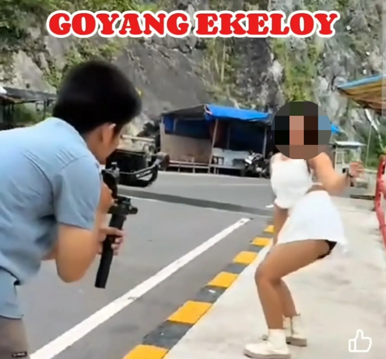 Viral Goyang Akeloy di Jembatan Perak Lumajang Tuai Banyak Reaksi Netizen