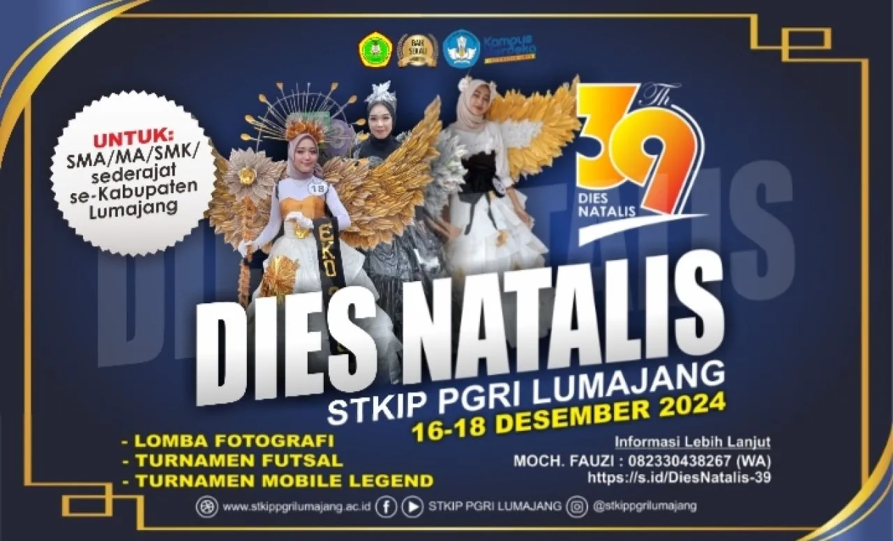 Dies Natalis ke 39 STKIP PGRI Lumajang Adakan Banyak Lomba