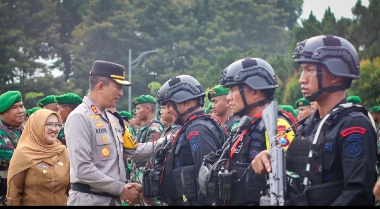 Polres Lumajang Kerahkan 1.650 Personel Amankan Pemungutan Suara Pilkada 2024