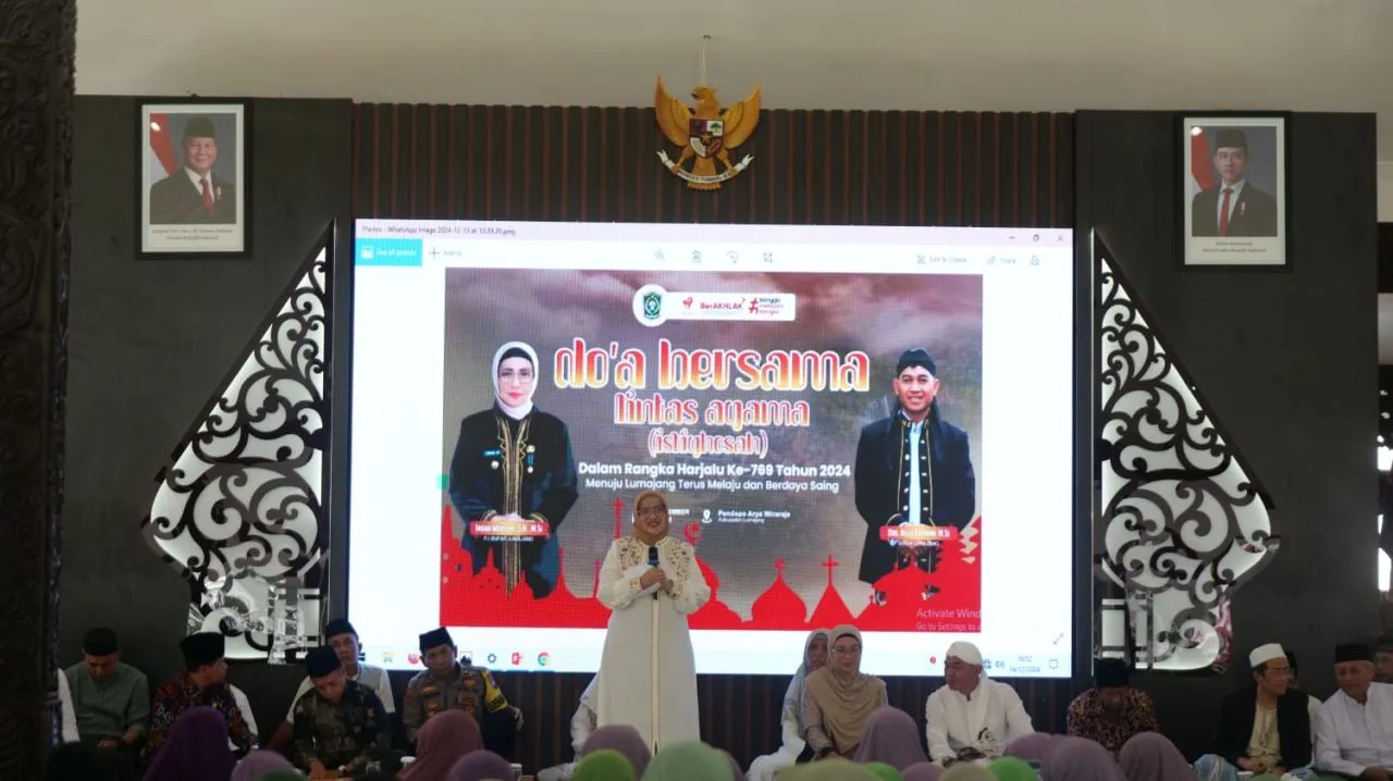 Jelang Harjalu ke-769 Pemkab Gelar Doa Bersama Lintas Agama di Pendopo Arya Wiraraja