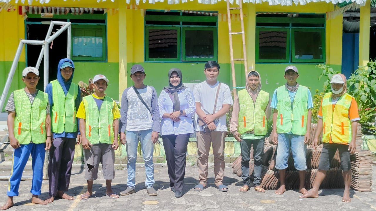 Persiapan rehab gedung sekolah SD Negeri Wonocepokoayu 01 Kecamatan Senduro