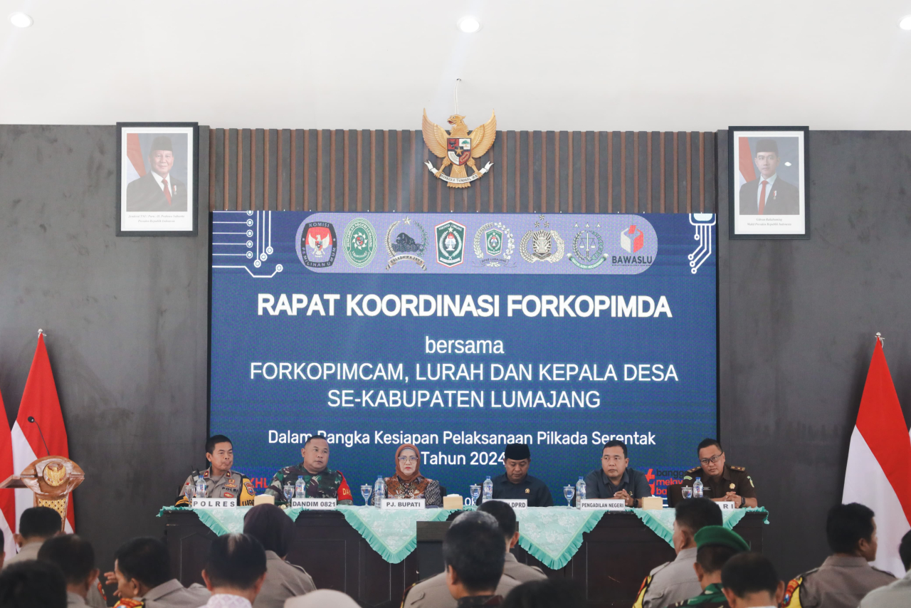 Kepala Desa se-Lumajang Diajak Untuk Ikut Sukseskan Pilkada 2024