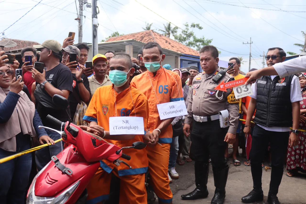 Maling Motor 14 TKP di Lumajang Diringkus, Satu Pelaku Dihadiahi Timah Panas