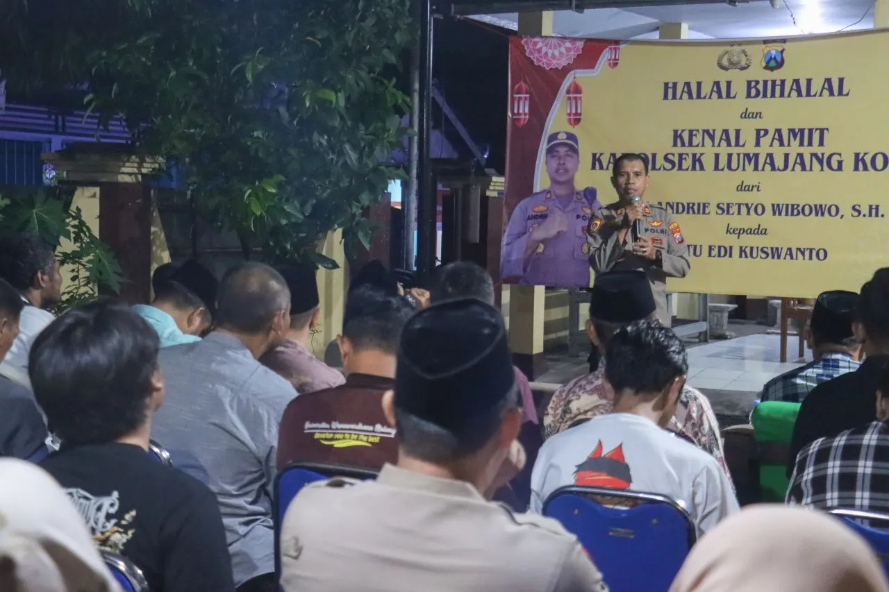 Kapolsek Lumajang Kota Resmi Berganti, Iptu Edy Kuswanto Gantikan Iptu Andrie Setyo Wibowo