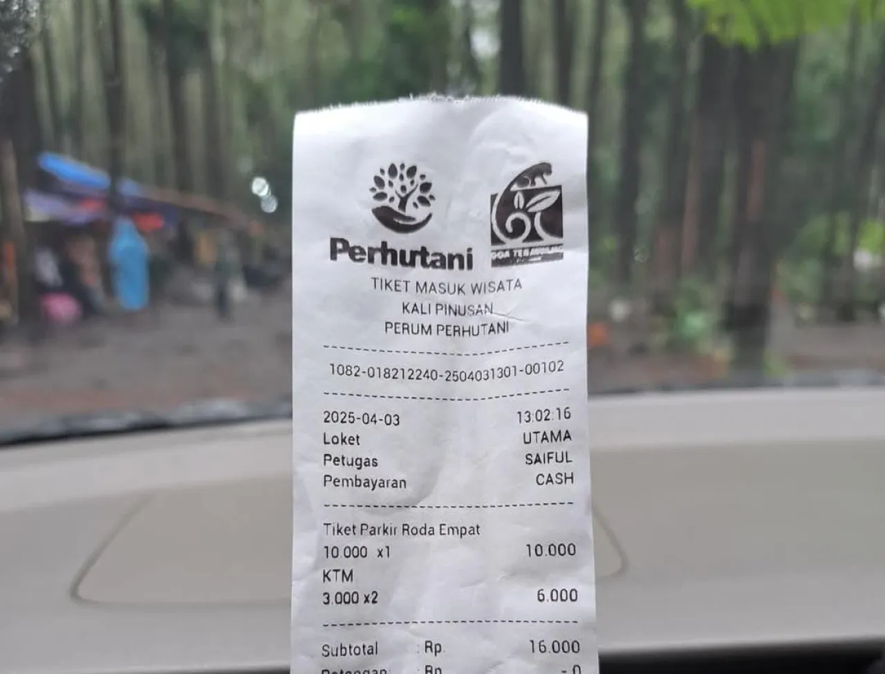 Akhirnya Wisata Kalipinusan Poncosumo Sumberwuluh Lumajang Terapkan Tiket Masuk Perkepala