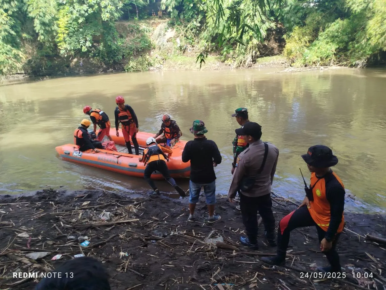 Pencarian Bocah Tenggelam di Dam Tekung Resmi Dihentikan, Korban Belum Ditemukan