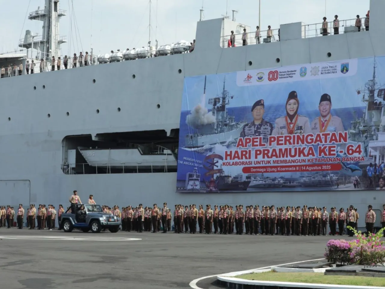 Hari Pramuka ke-64 di Jatim, Bupati Lumajang: Generasi Muda Harus Jaga Kedaulatan