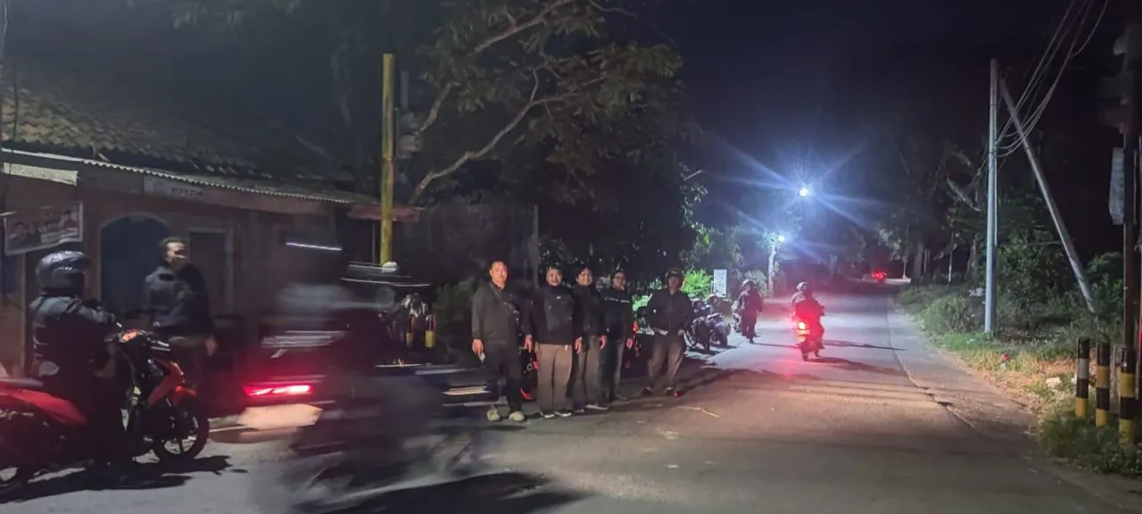 Tim Pemburu Kejahatan Polres Lumajang Gelar Patroli Malam di Jalan Lintas Timur