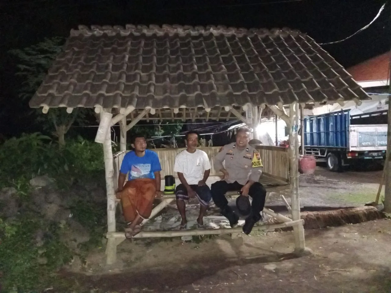 Polsek Tempeh Gandeng Tokoh Masyarakat Jaga Kondusivitas Desa Sumberjati