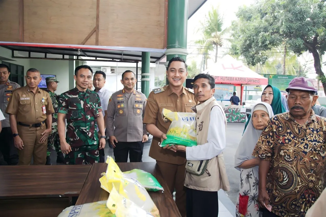 Wabup Apresiasi Peran TNI dalam Gerakan Pangan Murah di Lumajang