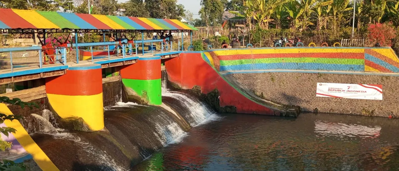 Dam Pleret 1904, Wisata Sejarah dan Alam di Tengah Persawahan Pasuruan