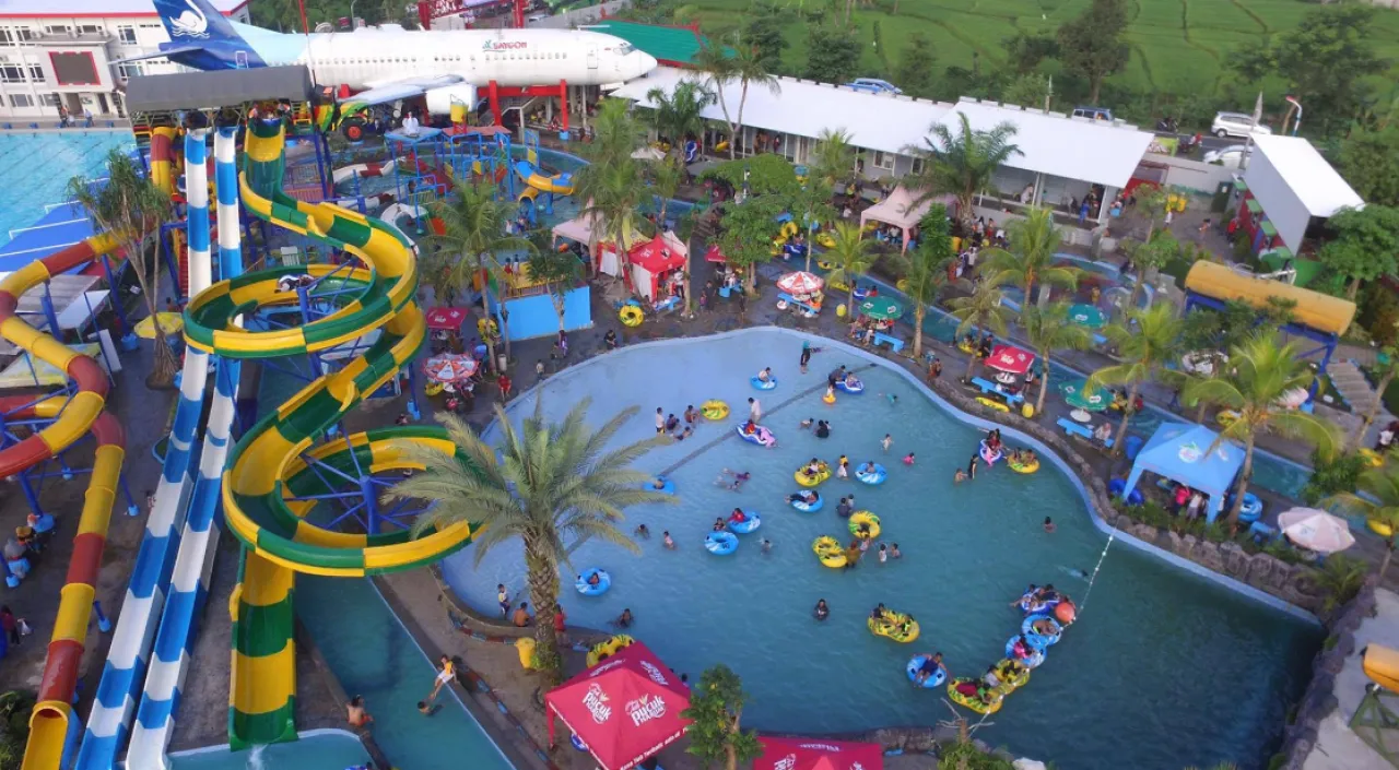 Saygon Waterpark, Wisata Air Populer di Pasuruan
