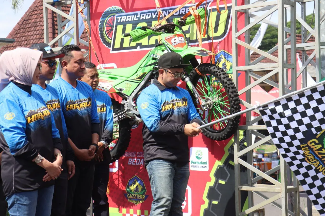 Sinergi Polres dan Pemkab Lumajang Meriahkan Harjalu ke-780 Lewat Trail Adventure Day