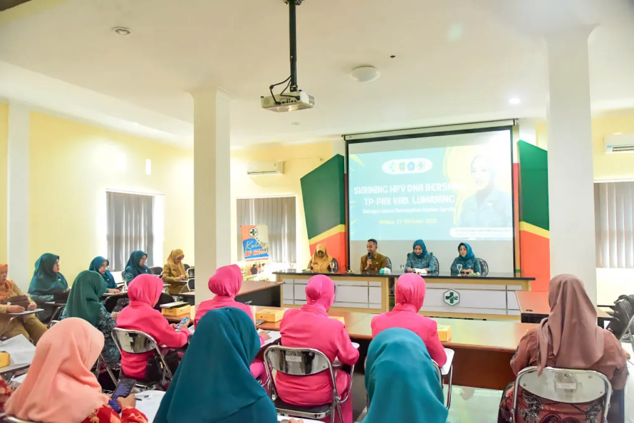 Dinkes Gandeng PKK Skirining HPV-DNA Pastikan Wanita Lumajang Aman Kanker Serviks