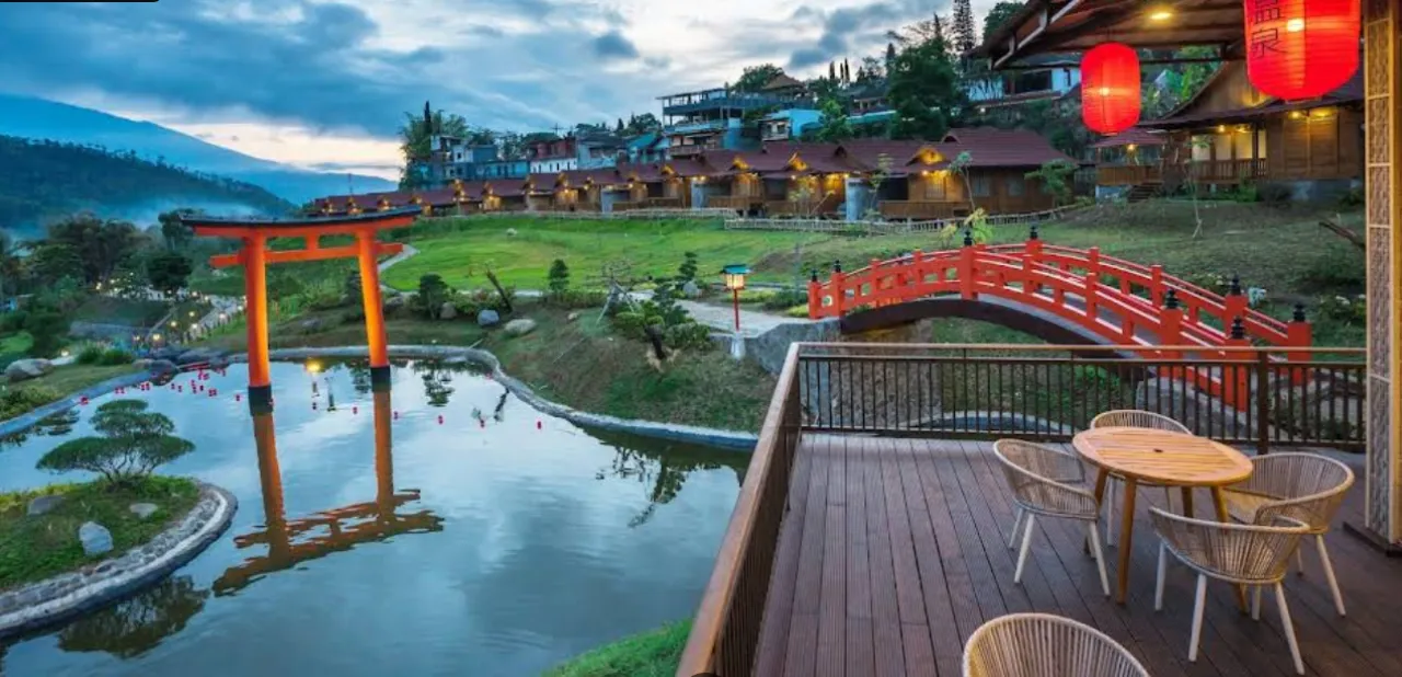 The Onsen Hot Spring Resort, Nuansa Jepang yang Menenangkan di Kota Batu