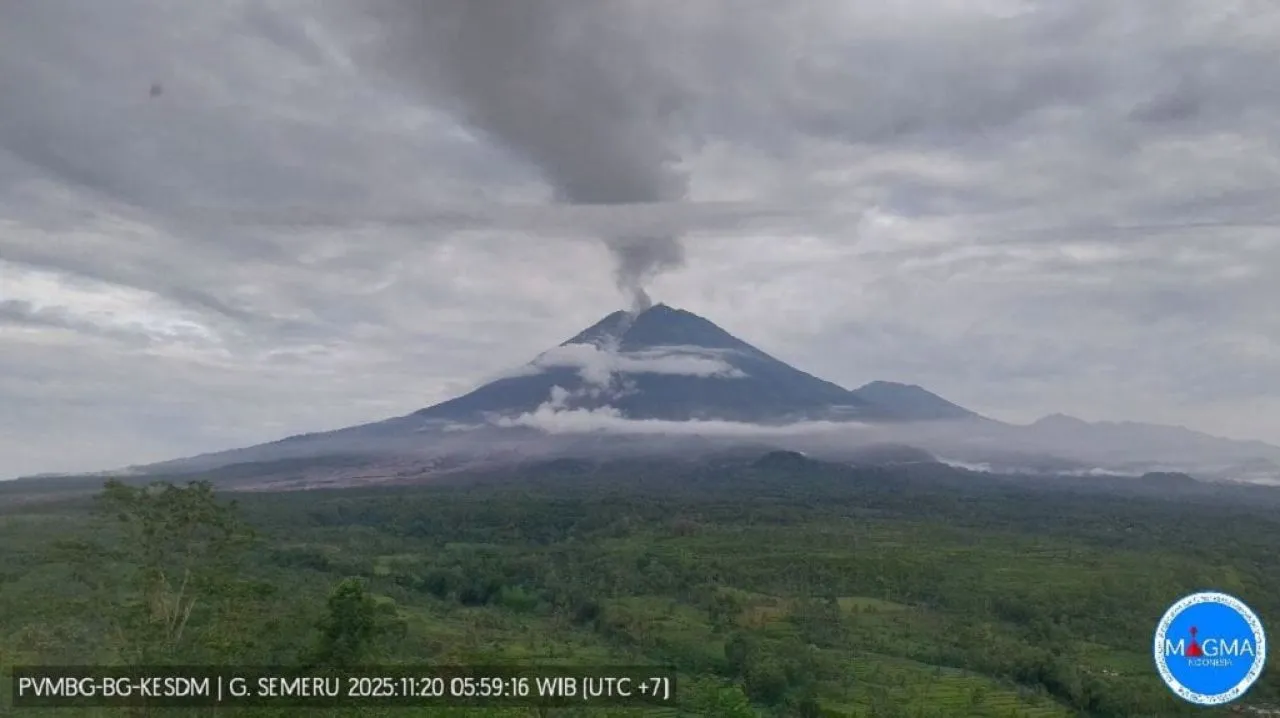 Semeru Kembali Aktif, Warga Diminta Siaga Maksimal