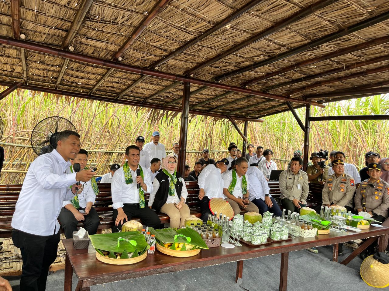 Menteri Pertanian Tinjau Kebun Tebu P240T di Lumajang, Dorong Swasembada Gula dan Ketahanan Energi