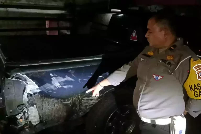 Polisi Temukan Mobil Pelaku Tabrak Lari di Banjarwaru, Sopir Masih Buron