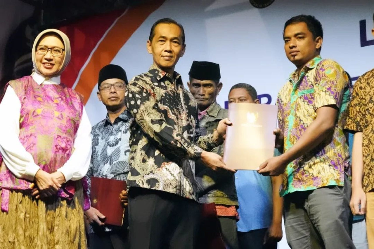Wakil ketua DPRD Lumajang Hadiri Launching Koperasi Desa Merah Putih